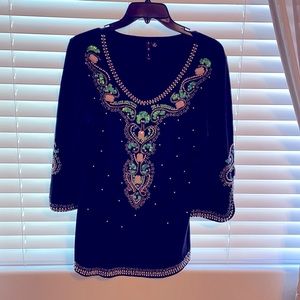 Beaded Embroidered Tunic